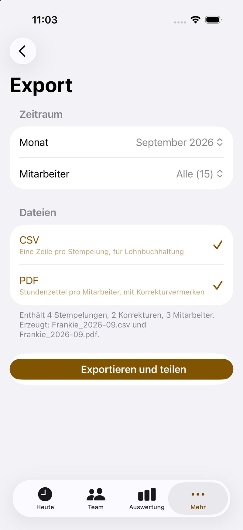 Export