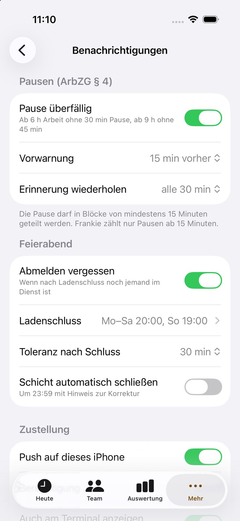 Benachrichtigungen